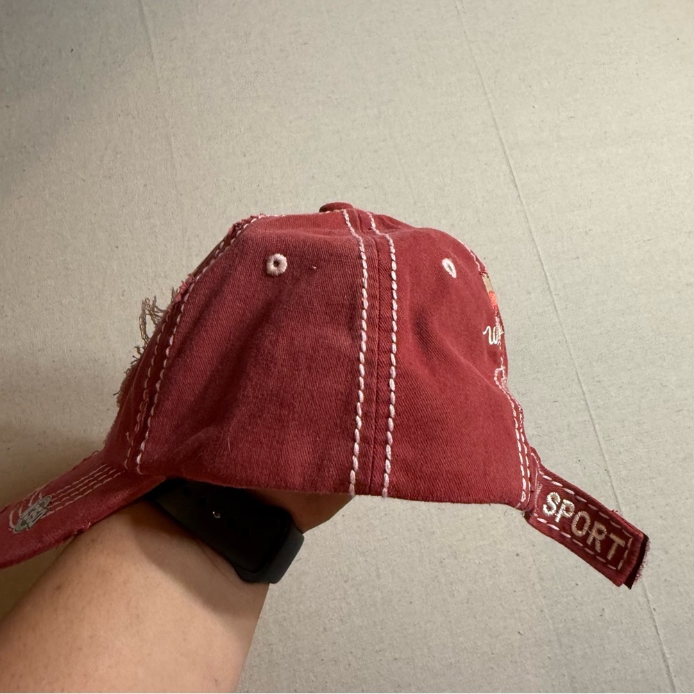 4350 District Burgundy‎ Wine Sport Hat - Picture 3 of 8